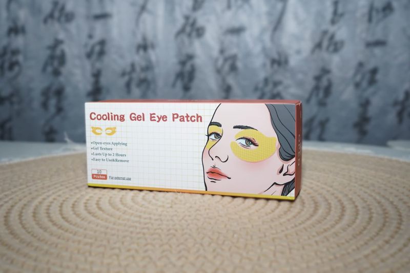 Full eye mask box packaging